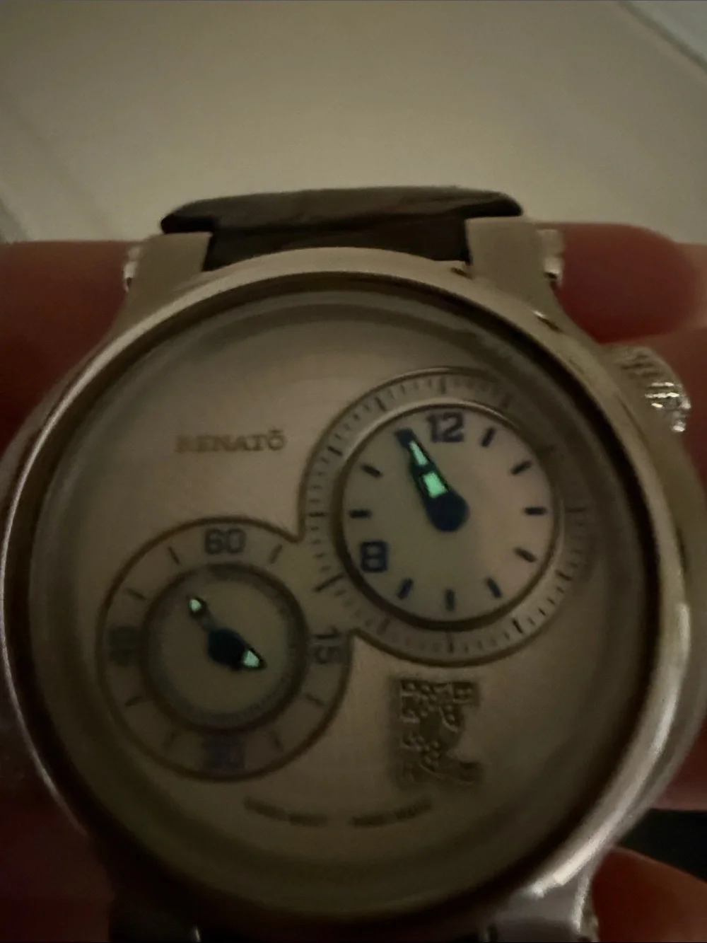 Renato Swiss Chronograph Diamond Watch Limited Edition Mother-of-Pearl Dials